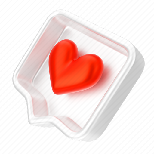 Love, favorite, day, like, star, rating, award 3D illustration - Download on Iconfinder