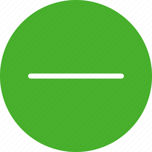 Cancel, close, delete, exit, green, minus, remove icon - Download on Iconfinder