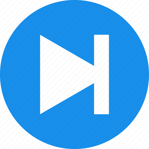 Arrow, blue, circle, forward, next, right icon - Download on Iconfinder