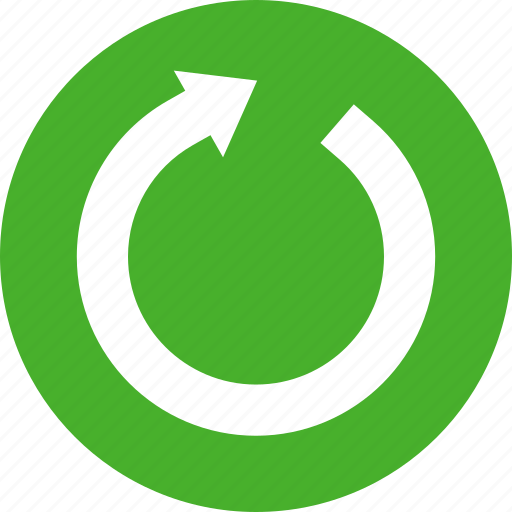 Circle, green, refresh, reload, rotate, sync, update icon - Download on Iconfinder