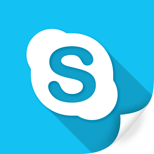 Skype, device, logo, technology, telephone, voice icon - Free download