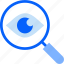 search, view, find, magnifier, eye, vision, research 