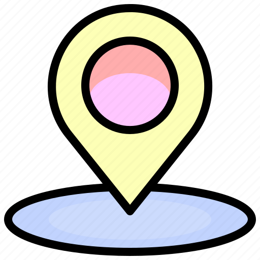 Location, protection, maps, pin, security, map icon - Download on Iconfinder