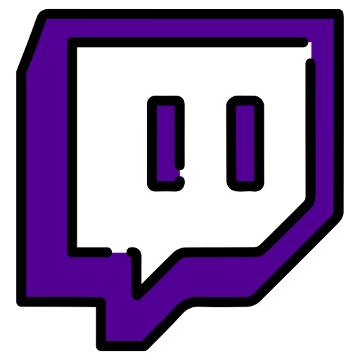 Twitch, streaming, game, social media, stream icon - Free download