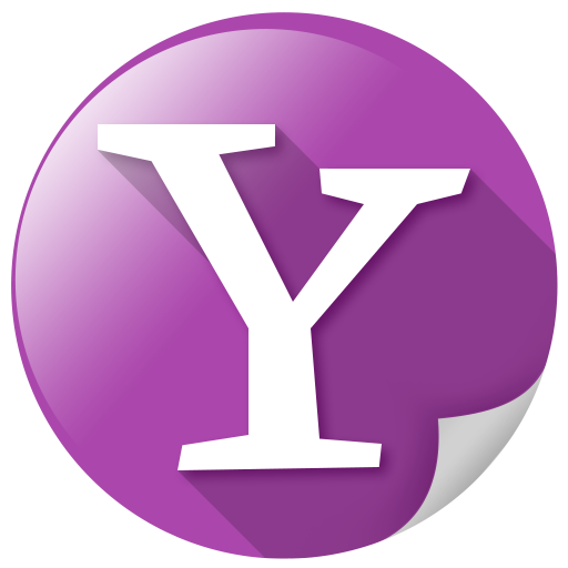 Yahoo, communication, search, web, zoom icon - Free download