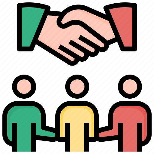 Partner, cooperation, handshake, business, teamwork, agreement icon - Download on Iconfinder