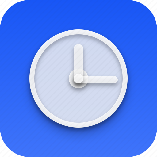 Clock, schedule, softglass, softtouch icon - Download on Iconfinder
