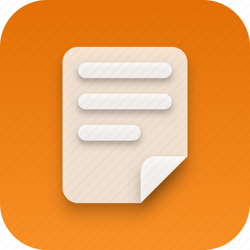 Doc, format, softglass, softtouch icon - Download on Iconfinder