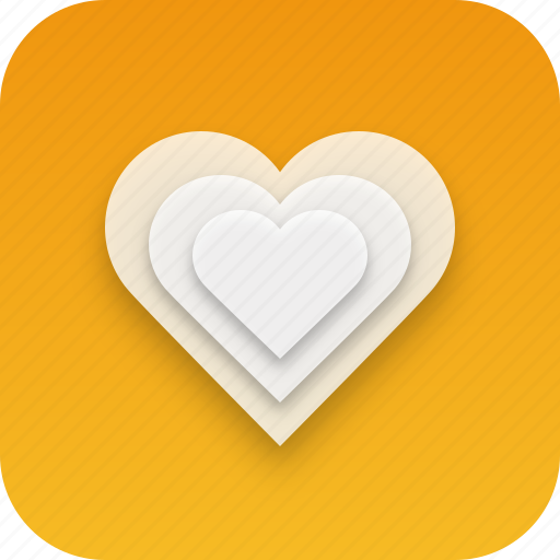 Heart, favorite, romantic, softglass, softtouch icon - Download on Iconfinder