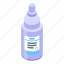 softener, spray, bottle, isometric 