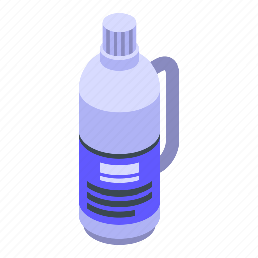 Softener, fabric, bottle, isometric icon - Download on Iconfinder