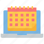 calendar, date, schedule, event, software, application, device 