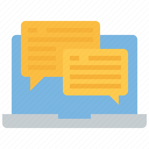 Message, dialogue, conversation, chat, speech, bubble, device icon - Download on Iconfinder