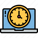 clock, time, date, software, computer, laptop, application