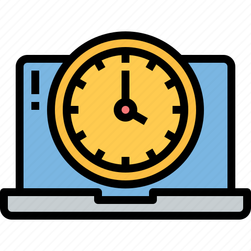 Clock, time, date, software, computer, laptop, application icon - Download on Iconfinder