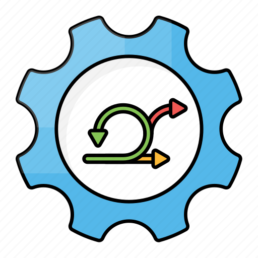 Agile, scrum, process, settings, control, cogwheel icon - Download on Iconfinder
