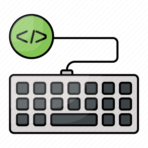 Keyboard, typing, coding, code, programming, hardware icon - Download on Iconfinder