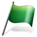 flag, green