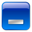 blue, box