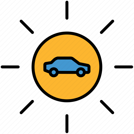 Car, solar, energy, ecology, charge, electricity, battery icon - Download on Iconfinder