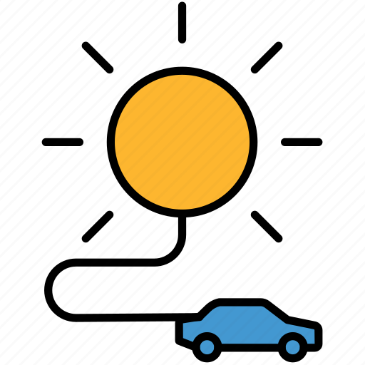 Car, solar, energy, ecology, charge, electricity, battery icon - Download on Iconfinder