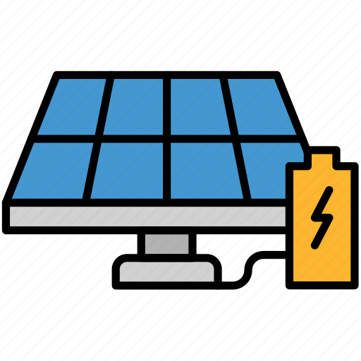 Solar, energy, battery, ecology, charging, charge, electricity icon - Download on Iconfinder