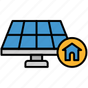 solar, energy, home, ecology, charge, electricity, battery, electric, panel
