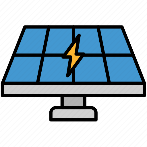 Solar, panel, ecology, electricity, sun, planet, energy icon - Download on Iconfinder