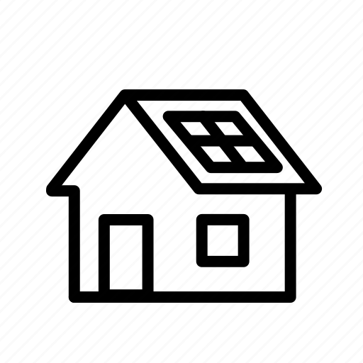 House, power, pv, solar, photovoltaic, cell, energy icon - Download on Iconfinder