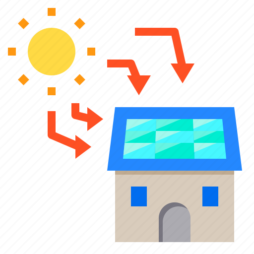 Building, home, house, power, solar icon - Download on Iconfinder