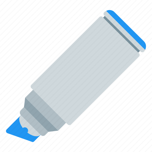 Marker, office, blue, selection icon - Download on Iconfinder