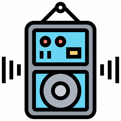 Acoustic, audio, music, sound, speaker icon - Download on Iconfinder