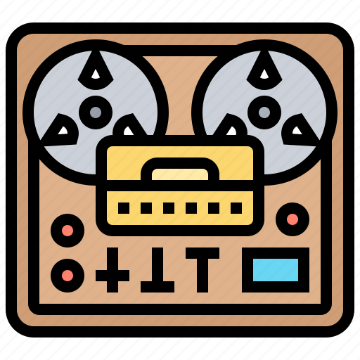 Audio, console, multitrack, recording, reel icon - Download on Iconfinder
