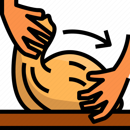 Bread, dough, hand, stratch icon - Download on Iconfinder