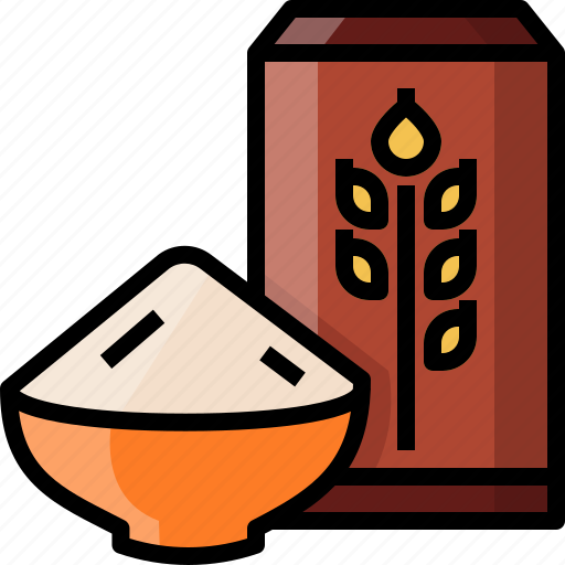Cup, flour, ingredient, pack icon - Download on Iconfinder