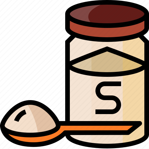 Jar, salt, spoon icon - Download on Iconfinder on Iconfinder
