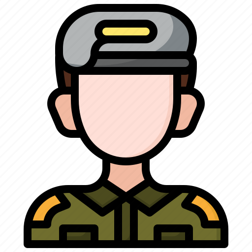 South, korea, soldier, man, occupation, professionals, work icon - Download on Iconfinder