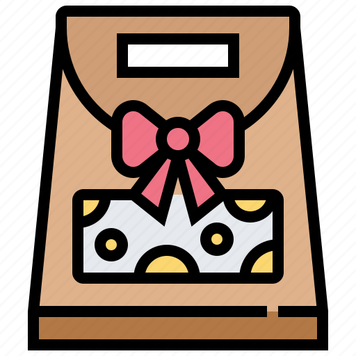 Bag, gift, new, souvenir, year icon - Download on Iconfinder
