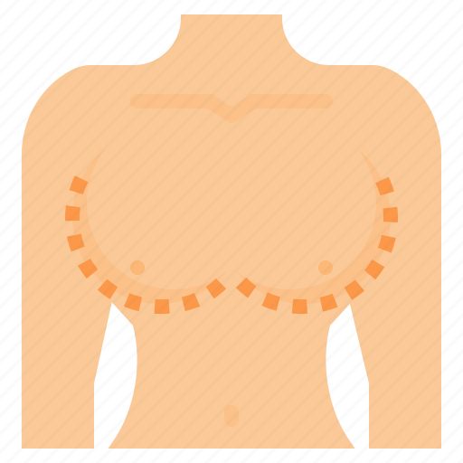 Augmentation, beauty, breast, cosmetics, massage, surgery icon - Download on Iconfinder