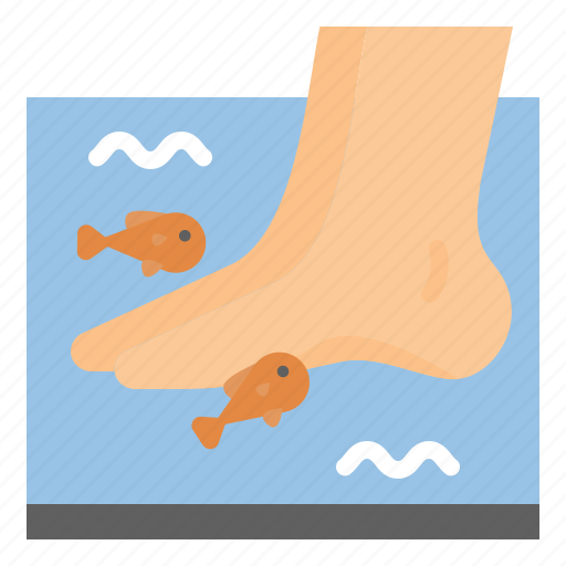 Enjoy, fish, pedicure, relaxing, spa icon - Download on Iconfinder
