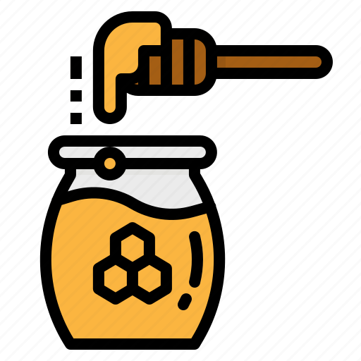 Bee, honey, jar, spa, sweet icon - Download on Iconfinder