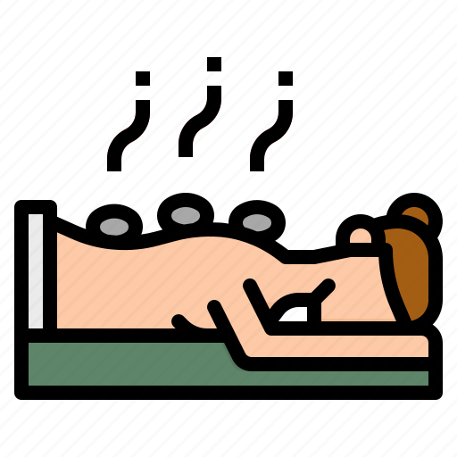 Hot, massages, relaxing, spa, stones icon - Download on Iconfinder