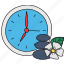 clock, hours, time, spa 