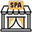 massage, resort, shop, sign, spa 