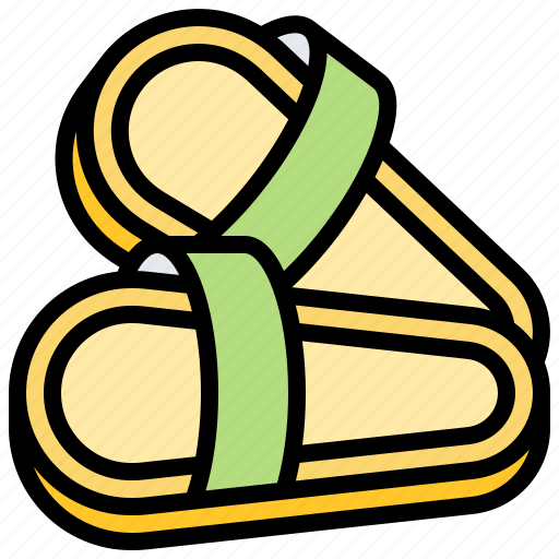 Casual, comfortable, footwear, sandals, slippers icon - Download on Iconfinder