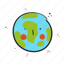 earth, globe, planet, world