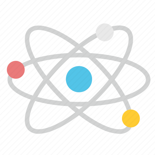 Atom, atomic, electron, molecular, science icon - Download on Iconfinder