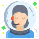 female, astronaut