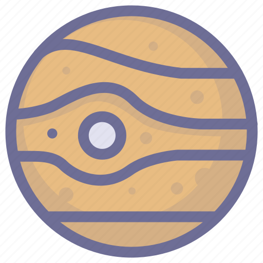 Jupiter, planet, space, astronomy icon - Download on Iconfinder