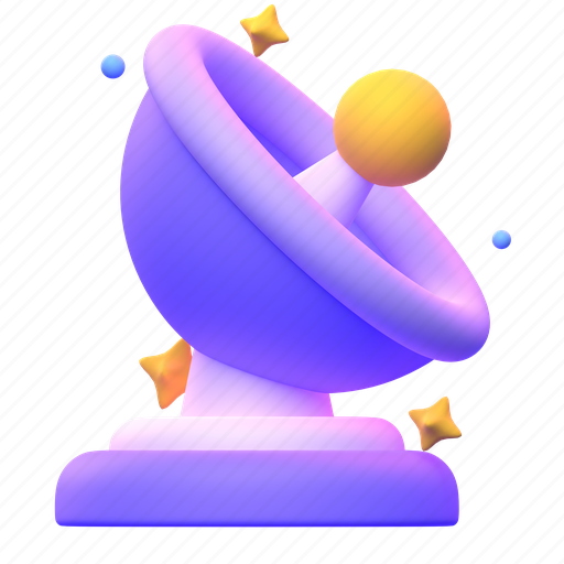 Parabolic, front 3D illustration - Download on Iconfinder